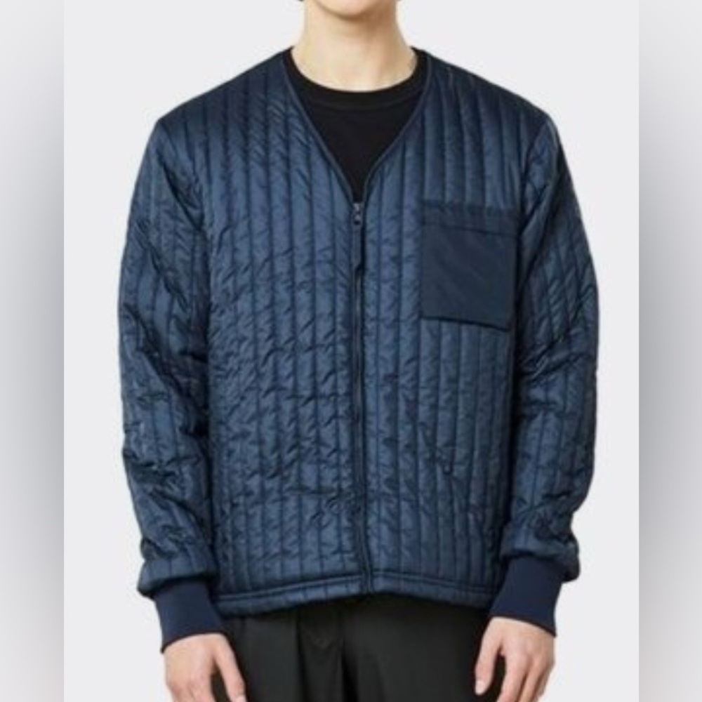 Rains Banja Liner Jacket Navy Medium‎ / Small puffer NWOT